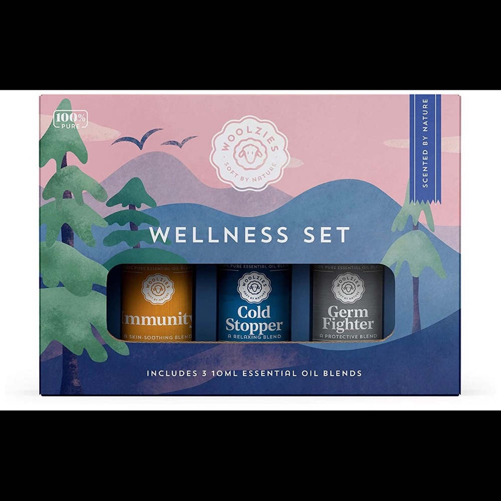 Woolzies 100% Pure Wellness Essential Oil Set